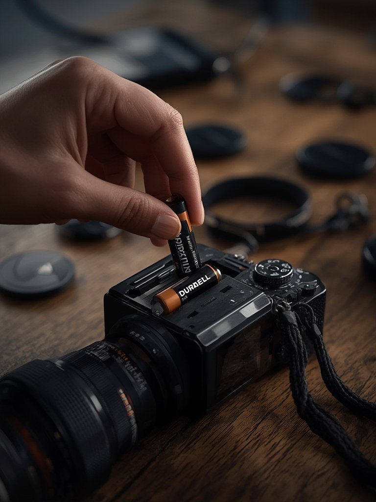 CR2 Battery in action