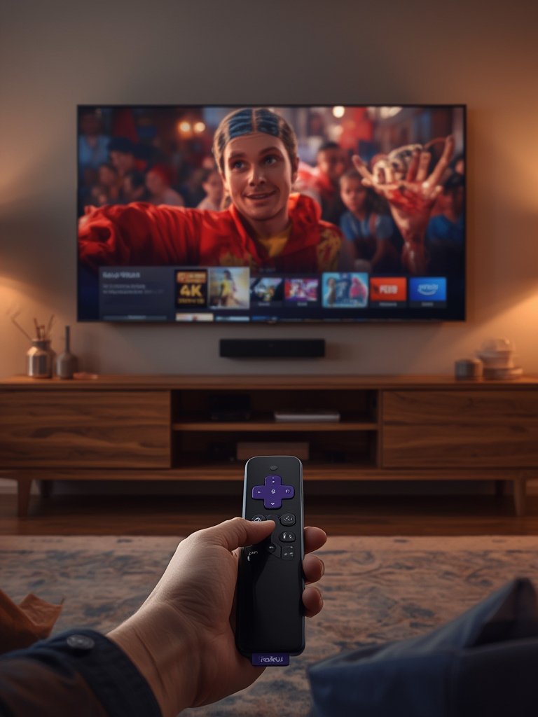 roku ultra in action