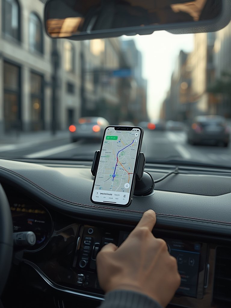 magnetic car wireless charger - Illustration 3