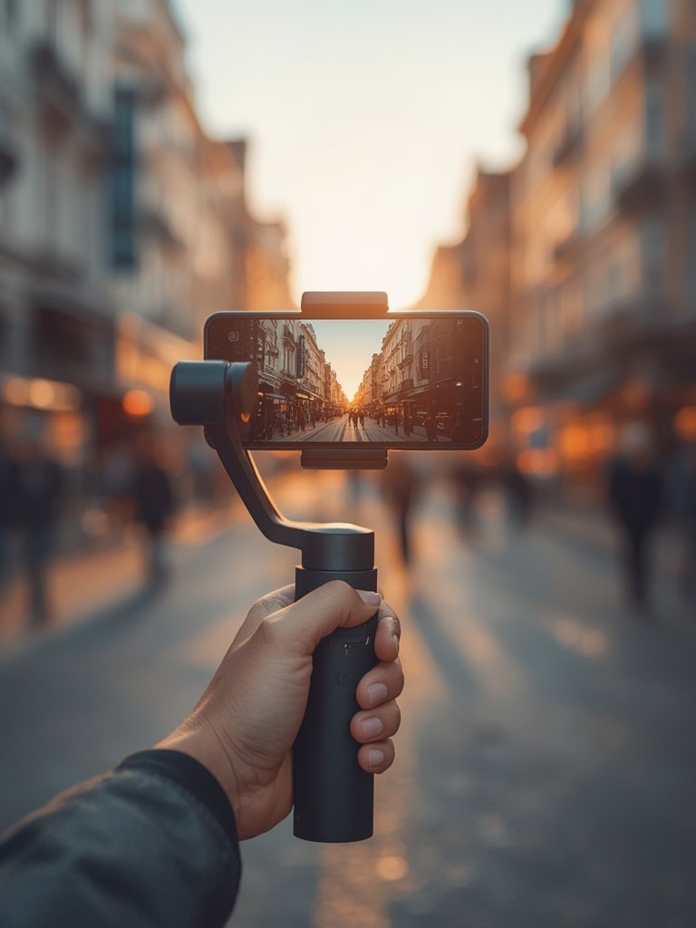 gimbal stabilizer in action