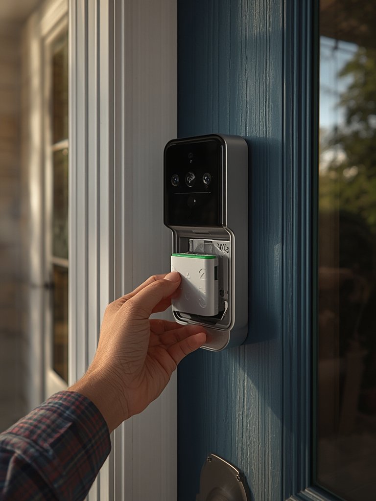 ring battery in action